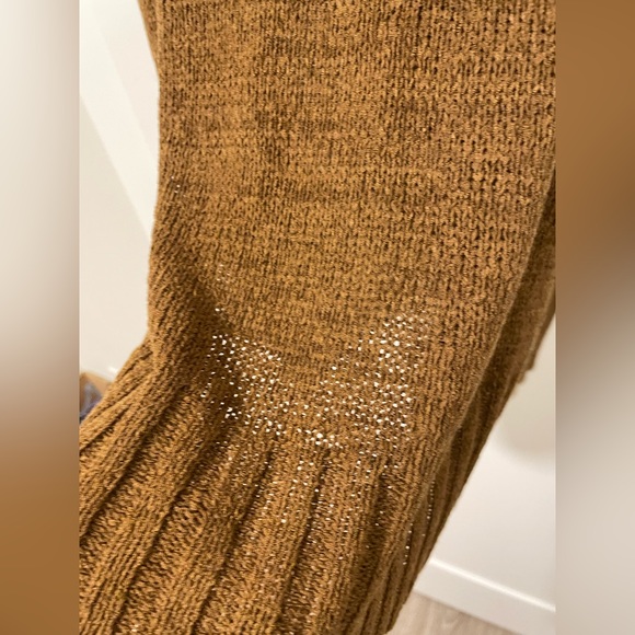 Knitted brown dress coverup - Picture 9 of 9